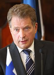 Finland. President Sauli Niinistö: ”Den här situationen börjar påminna om en folkvandring.”