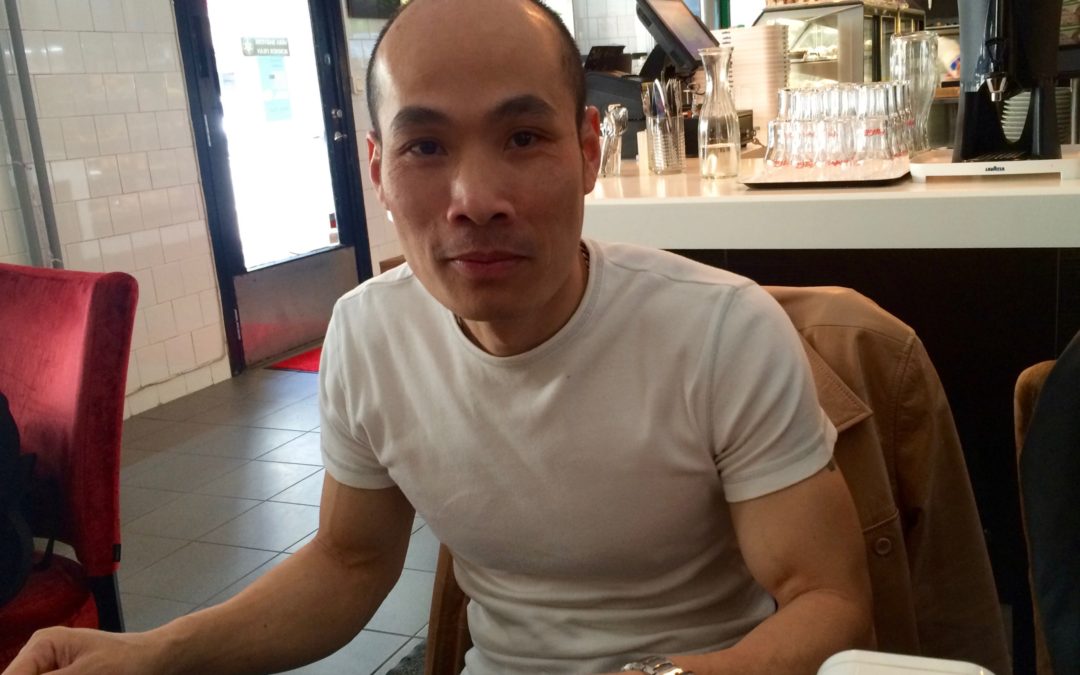 Påskaftonsmöte med Thanh och ett barn är uppkallat efter mig