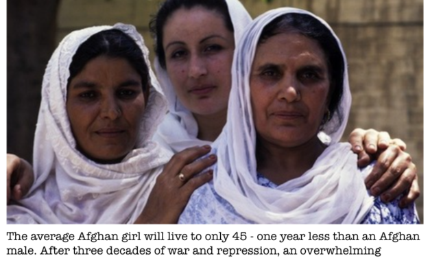 Att födas som kvinna i Afghanistan är att inte ha ett eget liv