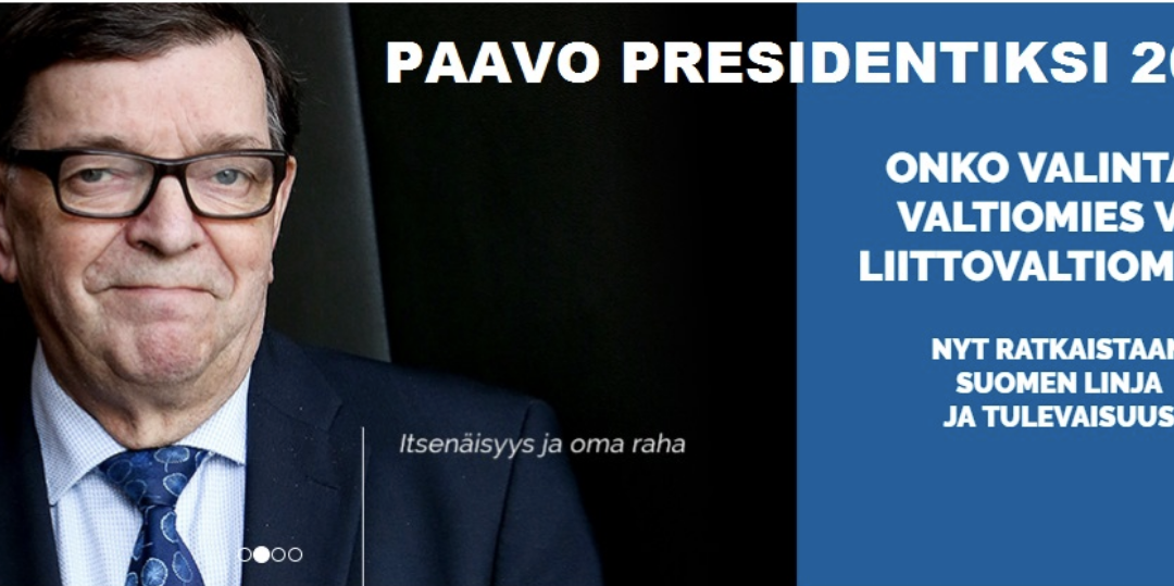 Finland inför presidentvalet 2018, nr 6: Paavo Väyrynen, Centerpartiet