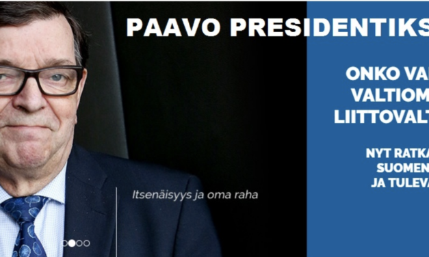 Finland inför presidentvalet 2018, nr 6: Paavo Väyrynen, Centerpartiet