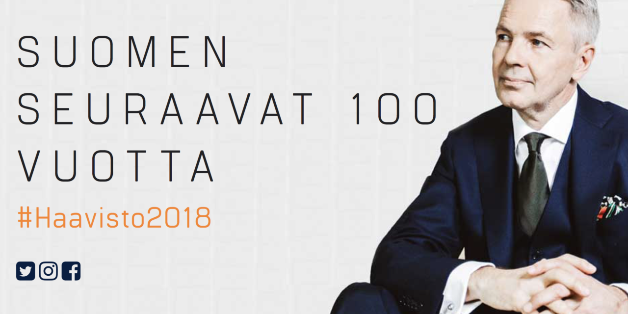 Finland inför presidentvalet 2018, nr 5: Pekka Haavisto, De Gröna