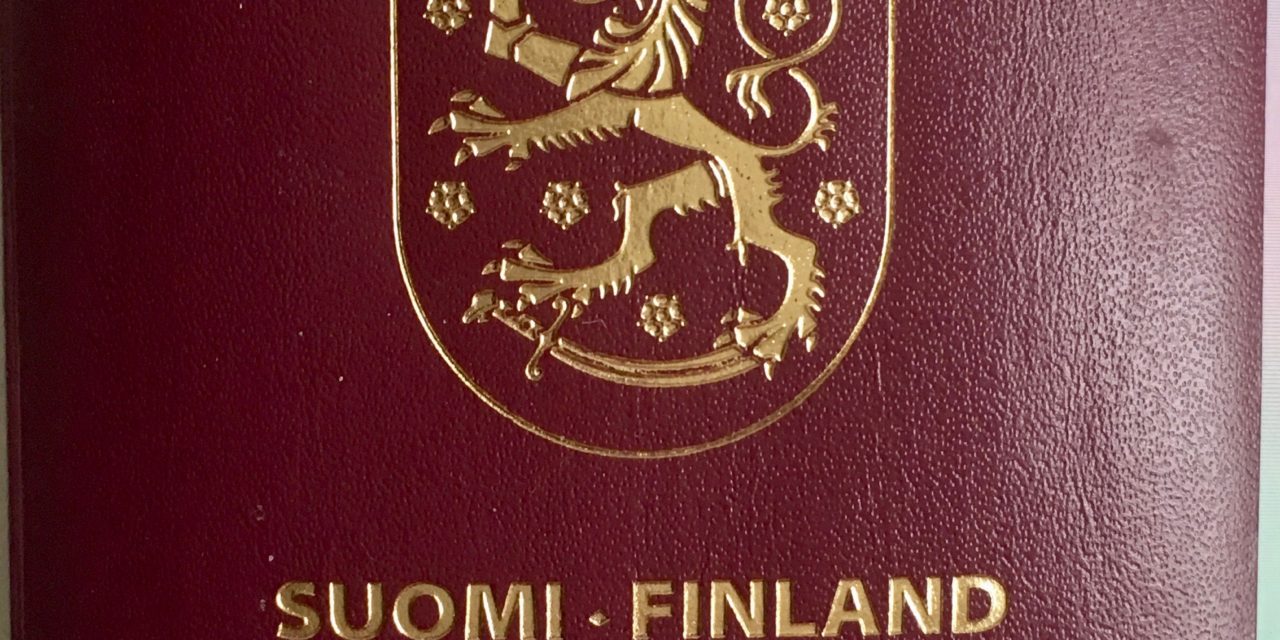 Finland. Om att kravet att behärska landets språk för erhållande av medborgarskap i Finland är en självklarhet.