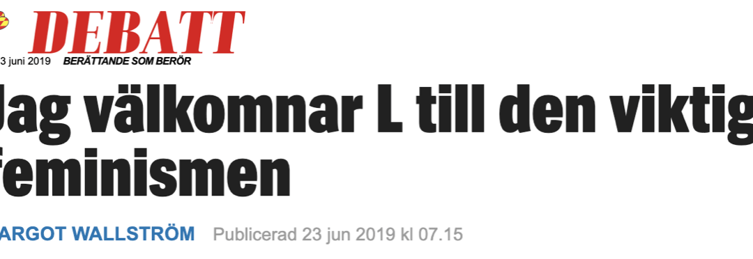 Stor i orden, liten på jorden. Men tonläget är högt.