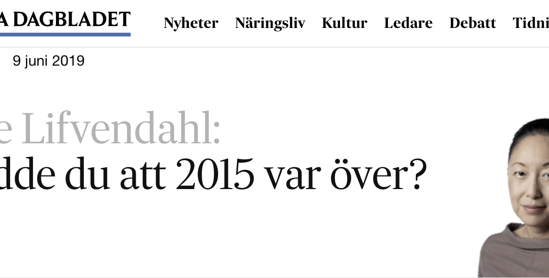 En migga: ”Utfallet av stiftade lagar tas inte ansvar för, eftersom lagarna är ’fel’ om de inte leder till uppehållstillstånd för i stort sett alla.”