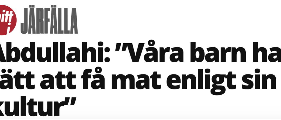 Om ”religiös” mat