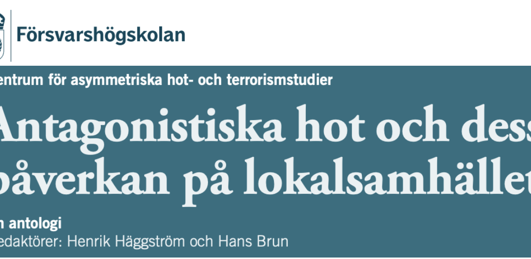 ”Det grova gängvåldet och de antagonistiska hoten börjar nu bli systemhotande till sin karaktär.”