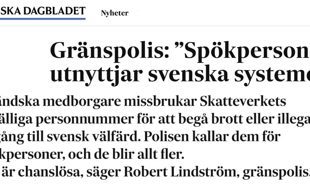 Samordningsnumren har missbrukats under lång tid