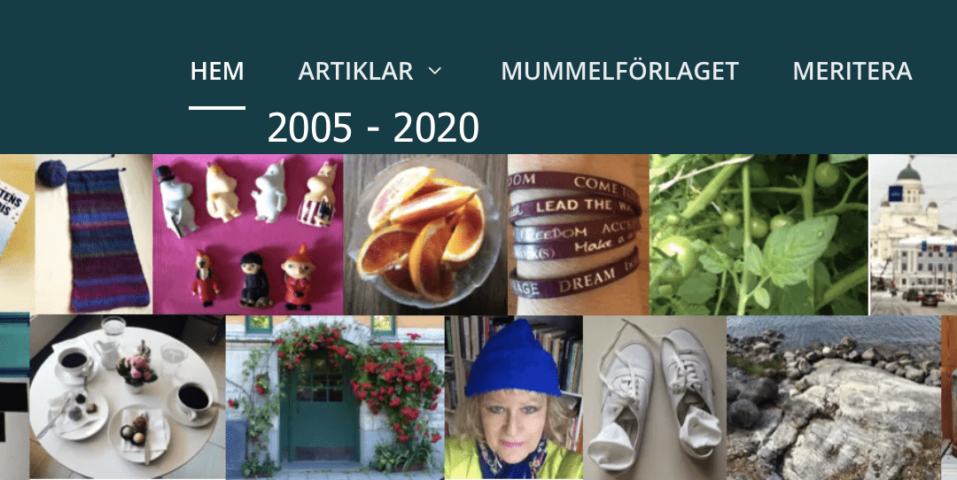 2005 – 2020. 15 år. 9726 publicerade texter. 1,8 text i genomsnitt/dag i 5478 dagar.