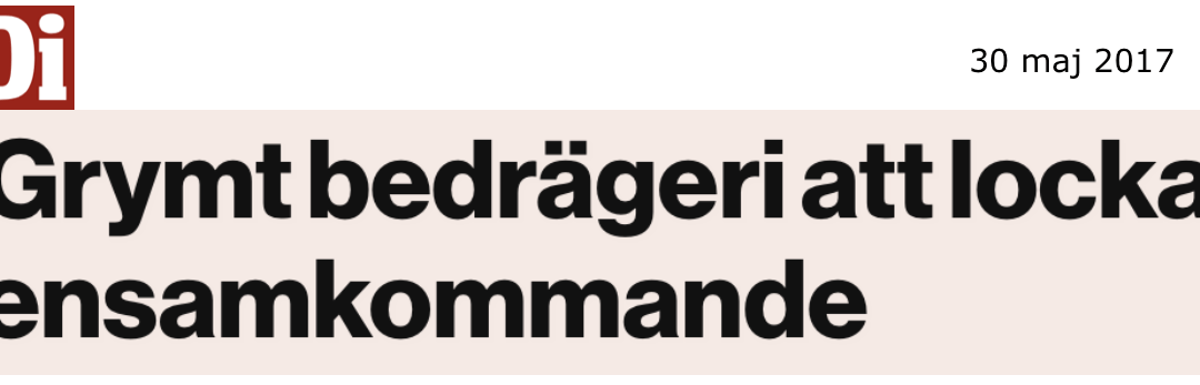 Dagens Industri för 3,5 år sedan: ”Kostnaden för bara denna migrantgrupp steg brant upp till mer än 30 miljarder, per år.”
