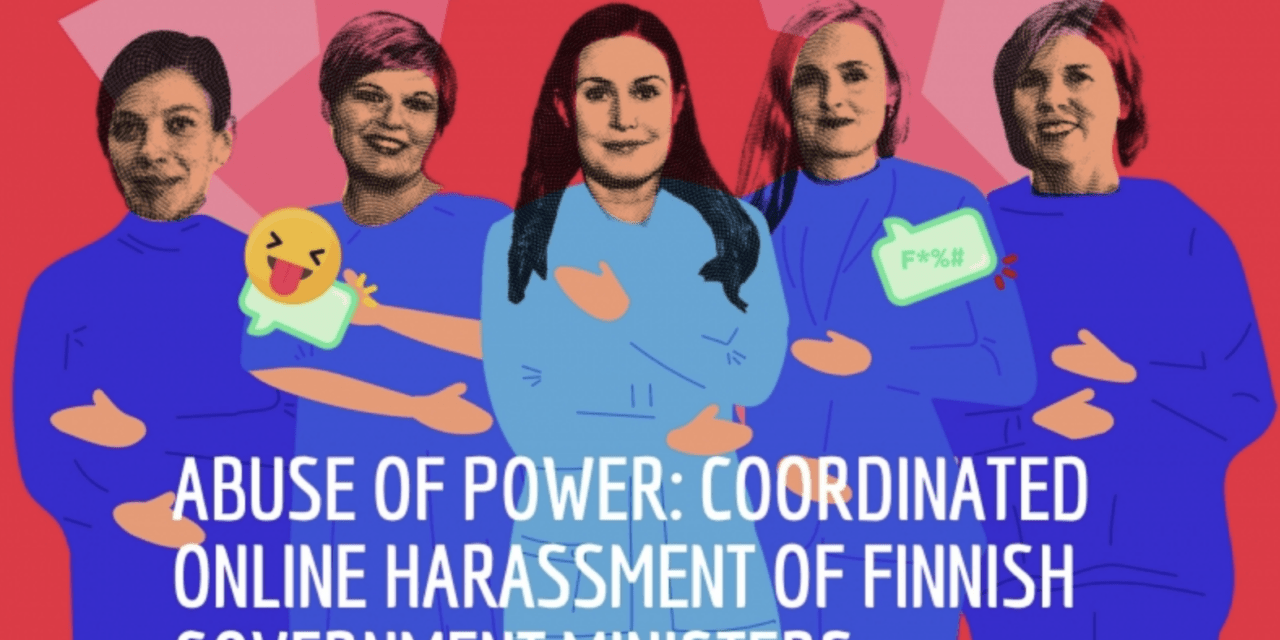 Om Stratcoms rapport ”Abuse of power: coordinated online harassment of Finnish government ministers”