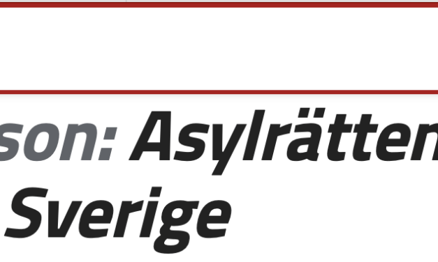 ”Asylrätten återinförs nu steg för steg i Sverige”, skriver Widar Andersson. Sant. Men det är för lite och för sent.