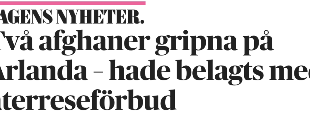 Hur många andra afghaner – kriminella, terrorister, personer som utvisats på grund av att de begått brott – utan rätt att komma till Sverige har tagit sig ombord på evakueringsflyg från Afghanistan?