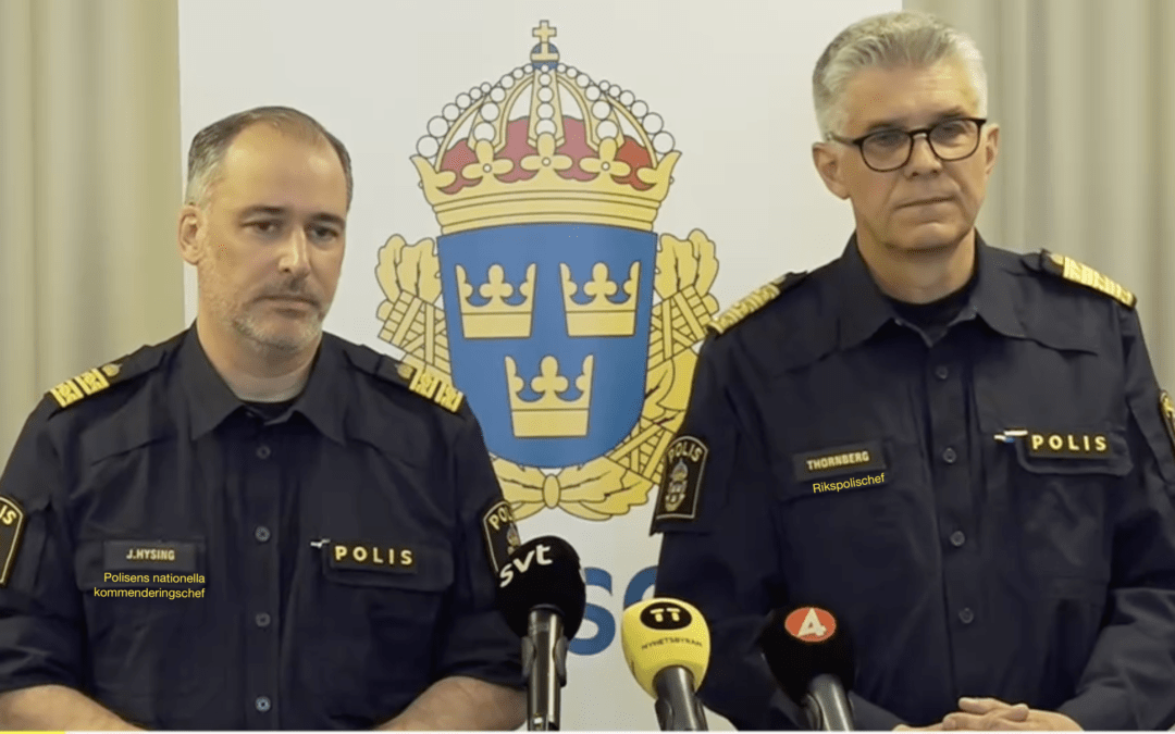 Om de grova, hänsynslösa attackerna mot Sverige under påskhelgen 2022