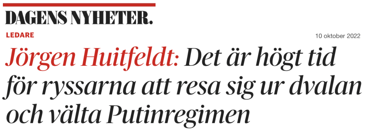 Varje stat har i första hand ansvar för sitt territorium och sina medborgare