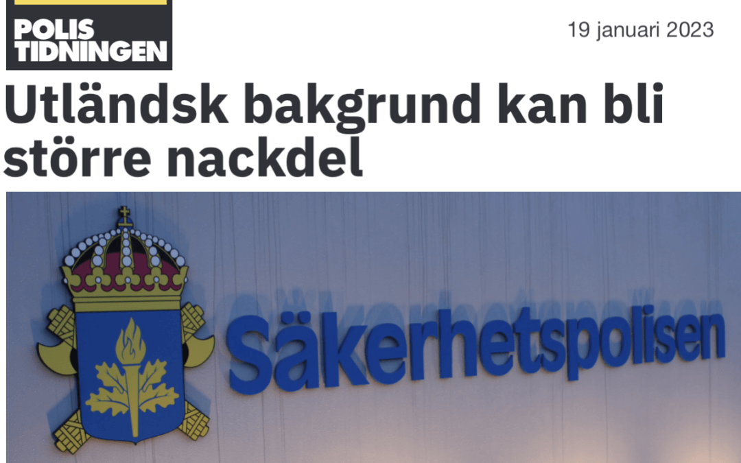 Säpo: ”Dubbelt medborgarskap är en viktig faktor att väga in vid säkerhetsprövning”. Migrationsverket fanns inte med bland remissinstanserna…